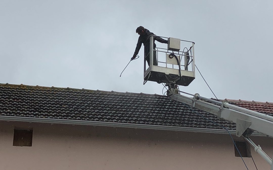 NETTOYAGE DE TOITURE