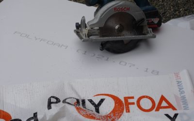 ISOLATION PLAQUE POLYFOAM